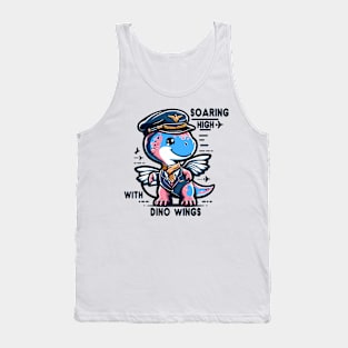 Pilot Dino Flight: Adventure in the Skies Tank Top